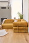 Atelier Del Sofa Kanyon - Sofá-Cama Esquinero Mostaza